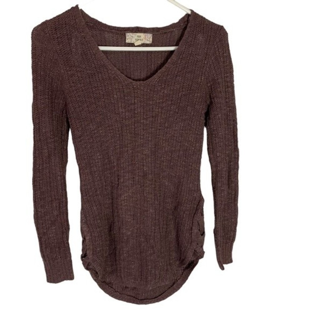 Pink Republic Purple Sweater. Size XS